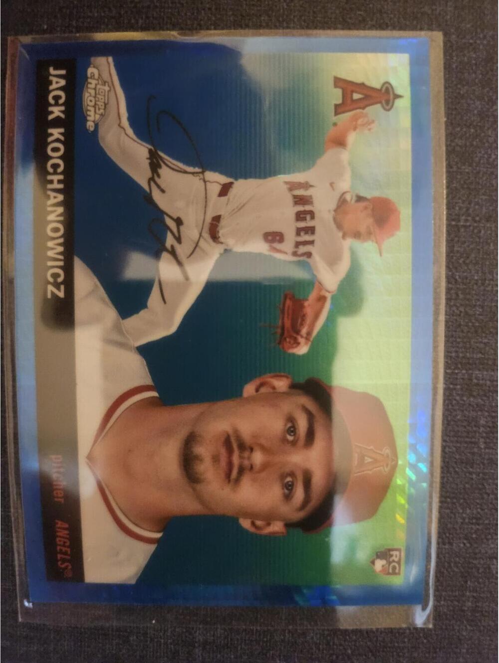 Jack Kochanowicz (RC)- 2025 Topps Chrome Platinum BLUE 1955 Rails & Sails #203